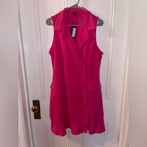 Pink Barbie-core mini dress